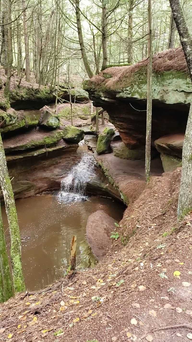 Echo Dells And Its Curving Sandstone Walls