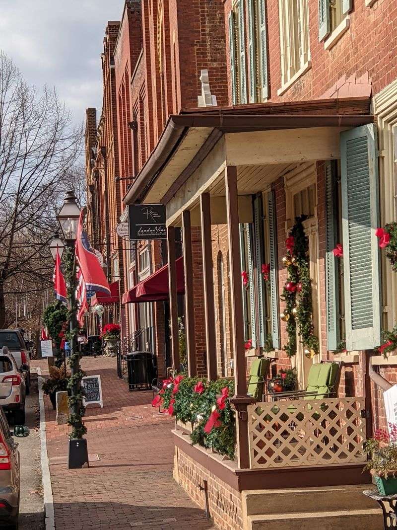 Old Brick, Deep Porches and Windows Worth Slowing For