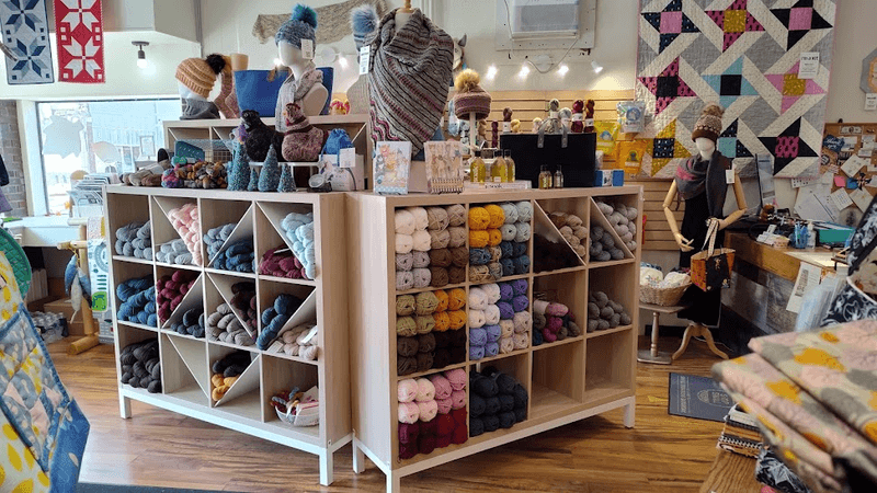 Shelves Of Yarn That Feel Like A Treasure Hunt