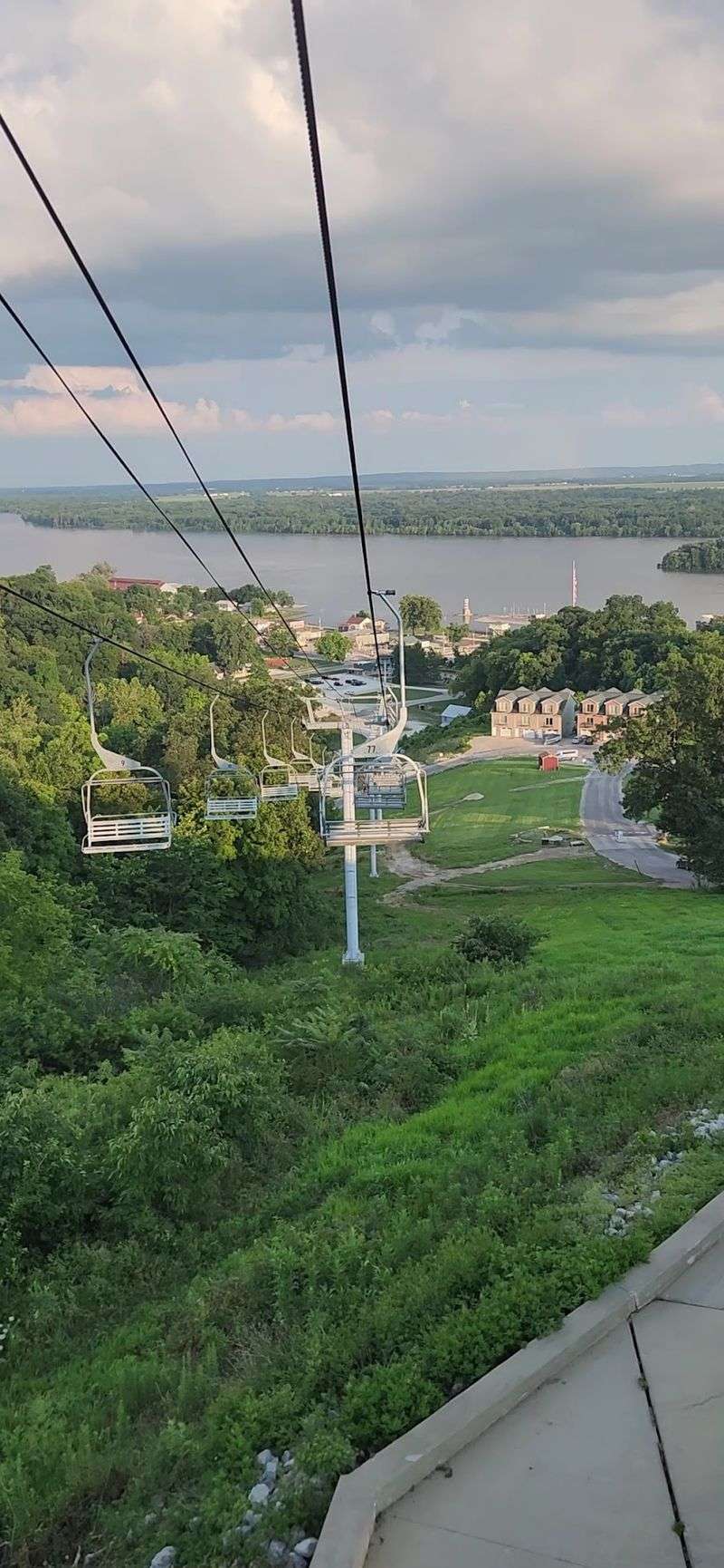 The Slow, Twenty-Minute Climb Up The Bluff