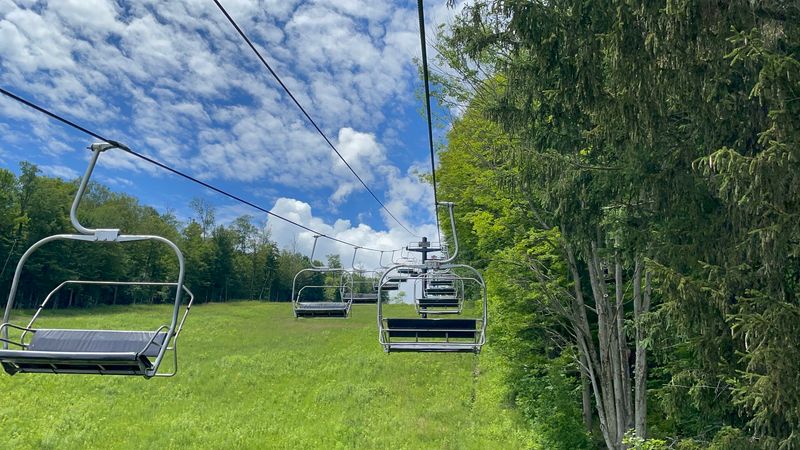 Chairlift Rides With A Front-Row Leaf View