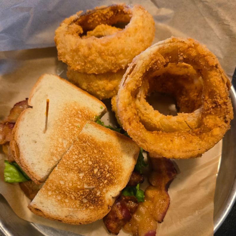 Onion Rings That Barely Fit The Basket