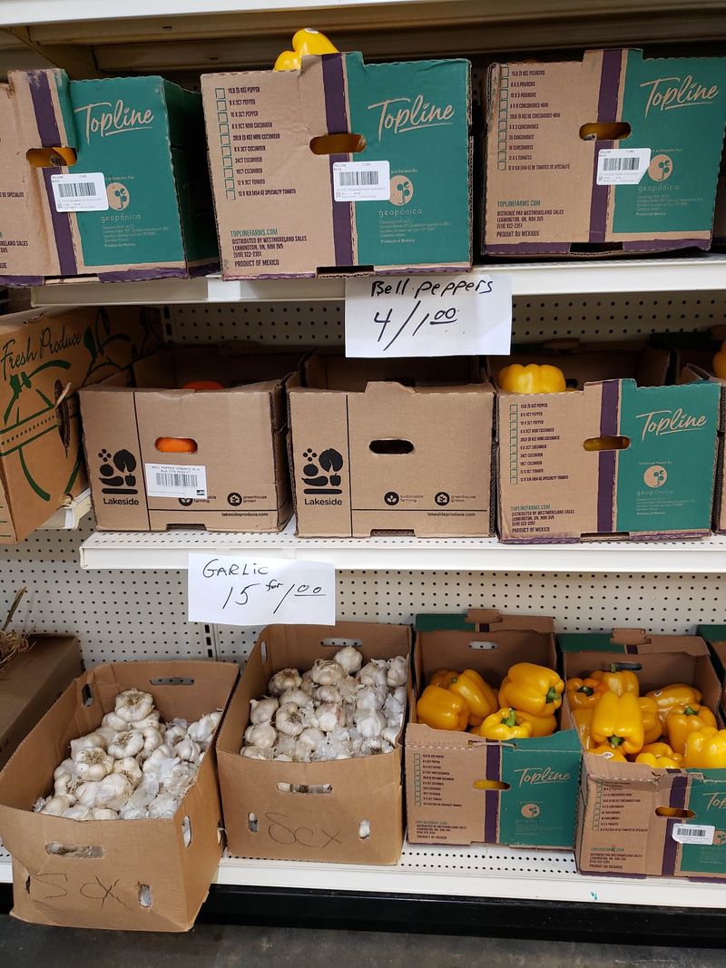 Fresh Produce Arriving Daily