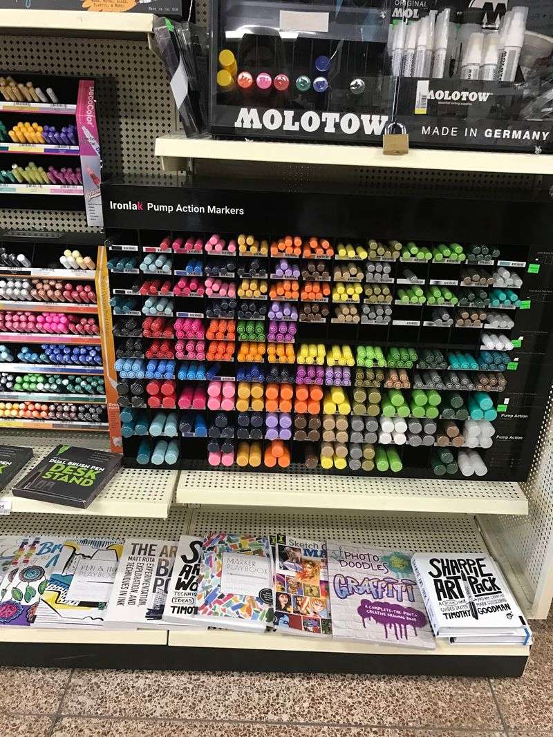 Paints For Every Style, Including Spray And Markers