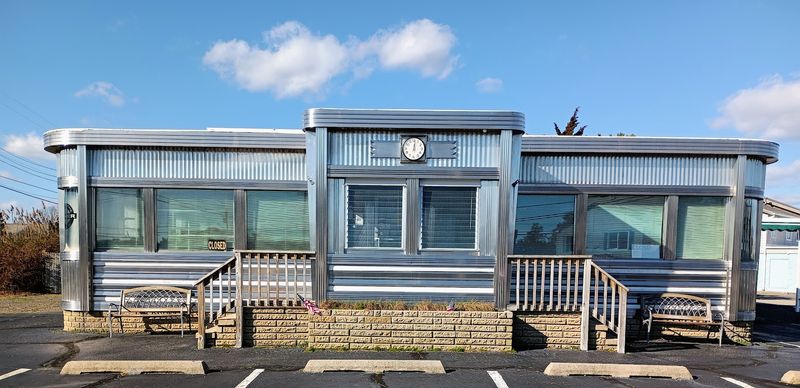 A Shiny Silver Diner At The Island's Northern Tip