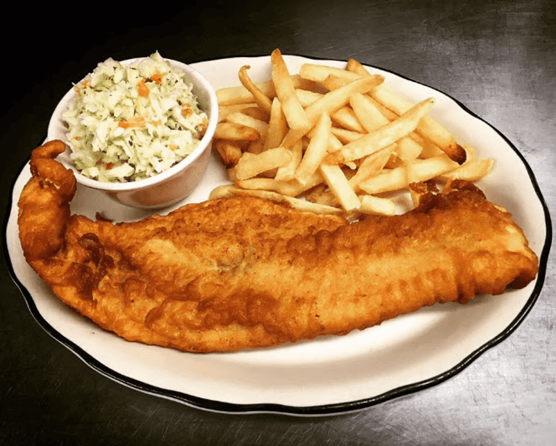 Friday Fish Fry And The Grand Salad Bar