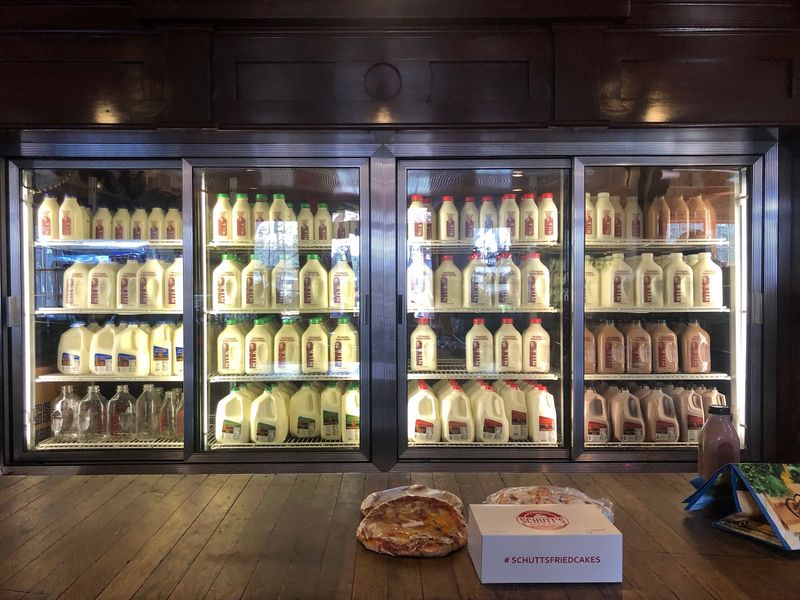Cream-Top Milk In Returnable Glass