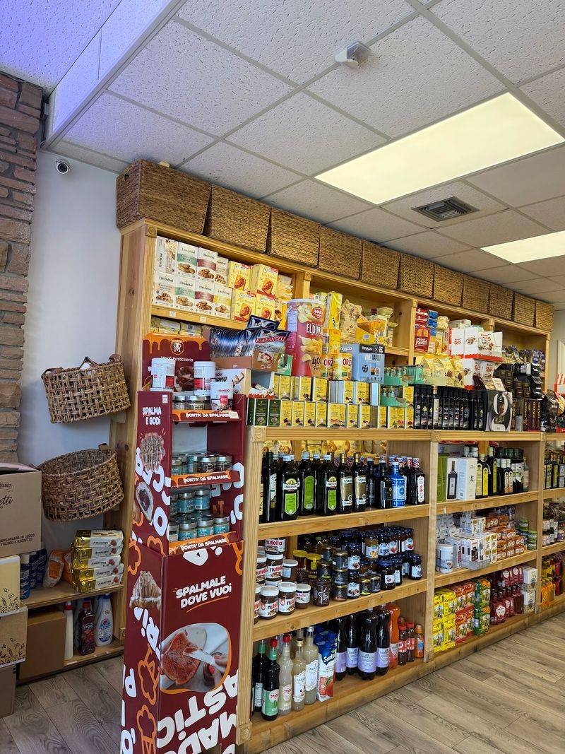 Shelves Stocked Like An Italian Market