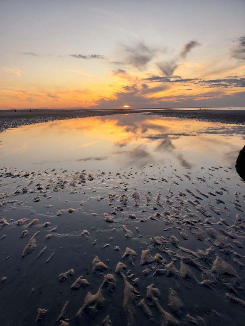 The Tide That Pulls Back For Miles