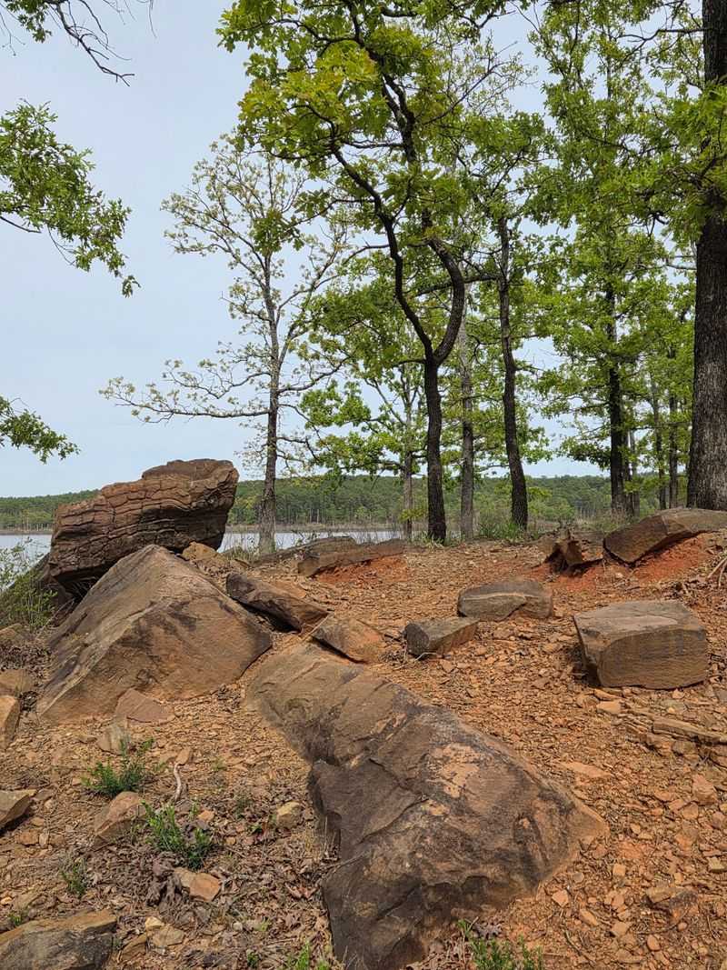 Trails Full Of Giant Rocks