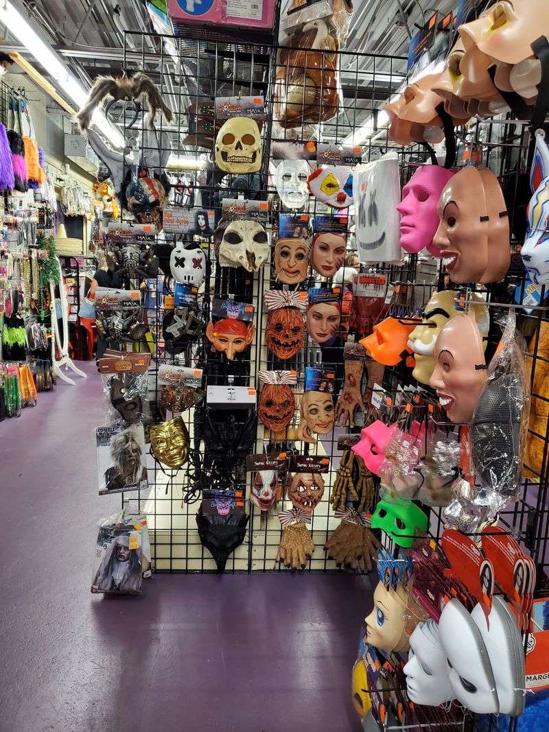 Wigs, Masks And Wild Accessories