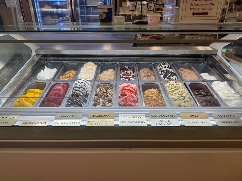 Gelato Made Right On The Premises
