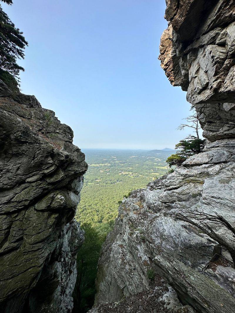 Moore's Wall Loop Trail, Hanging Rock State Park, North Carolina