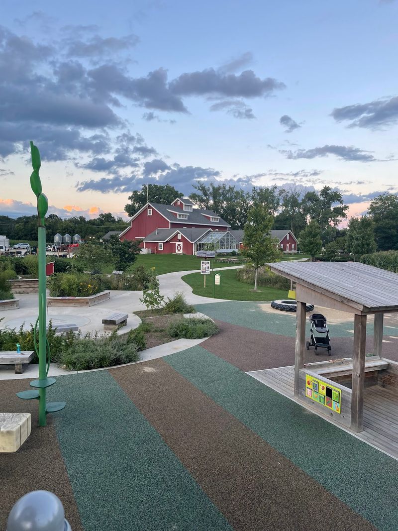 The Farm Adventure Area And Its Climbable Corn