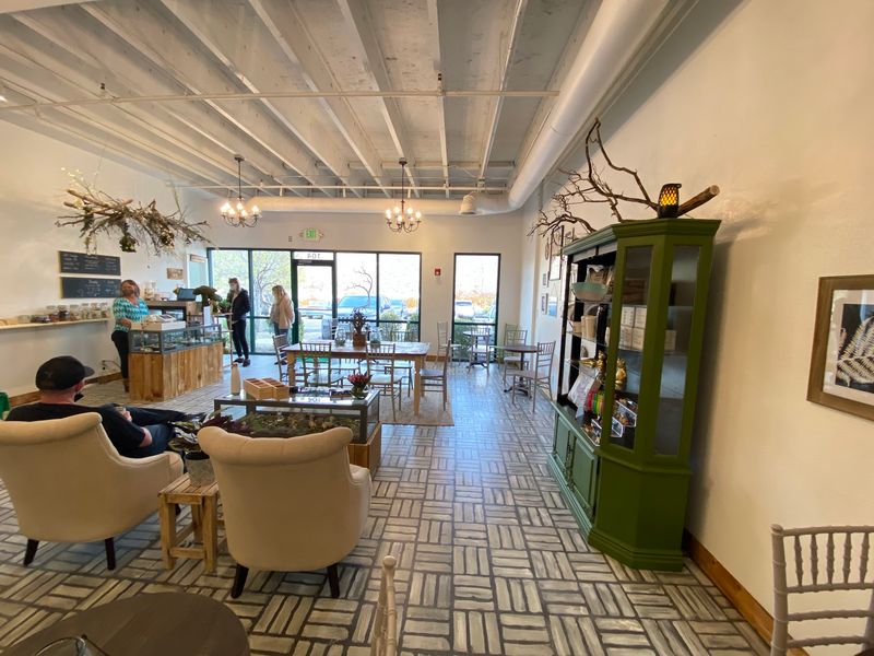 Drinks, Snacks And A Cafe Counter