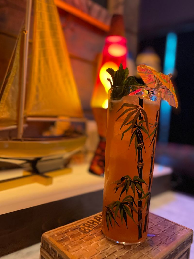 Zero-Proof Sips And Tiki Mug Charm