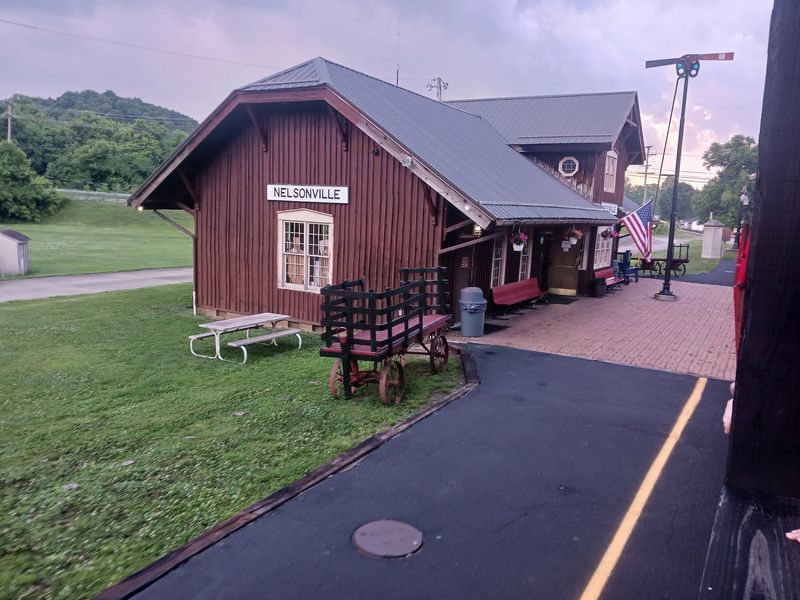 A Working Railroad Behind the Boot Outlet
