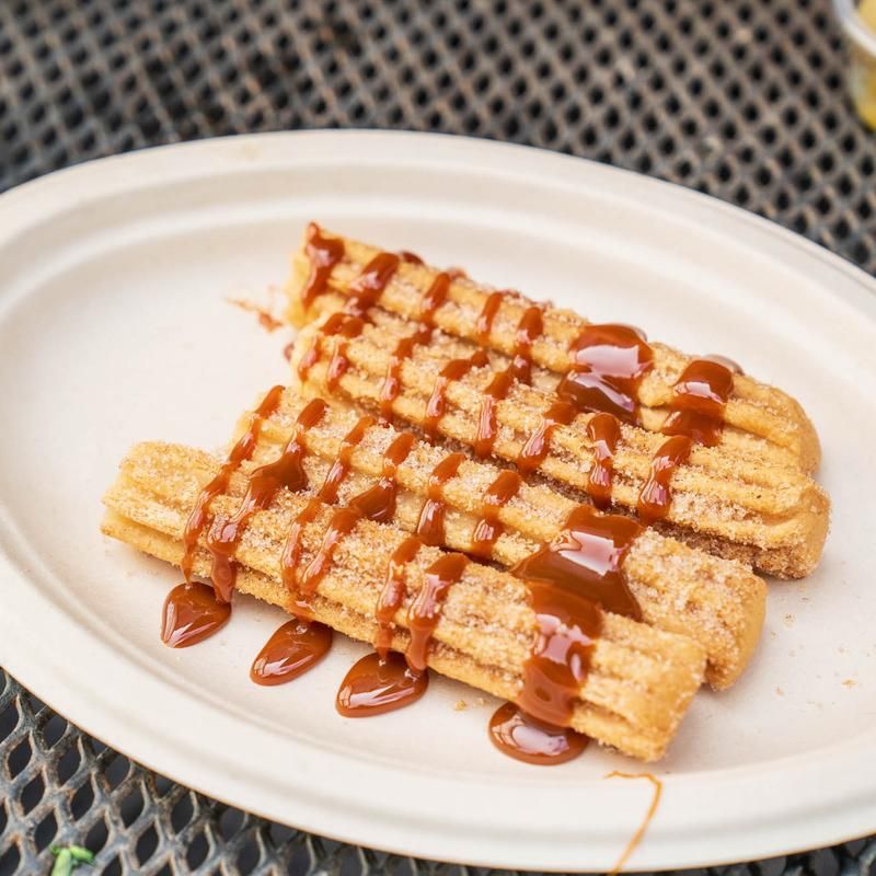 Caramel Churros To Finish Things Off