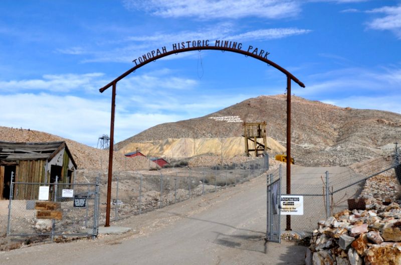Tonopah Historic Mining Park, Tonopah, NV