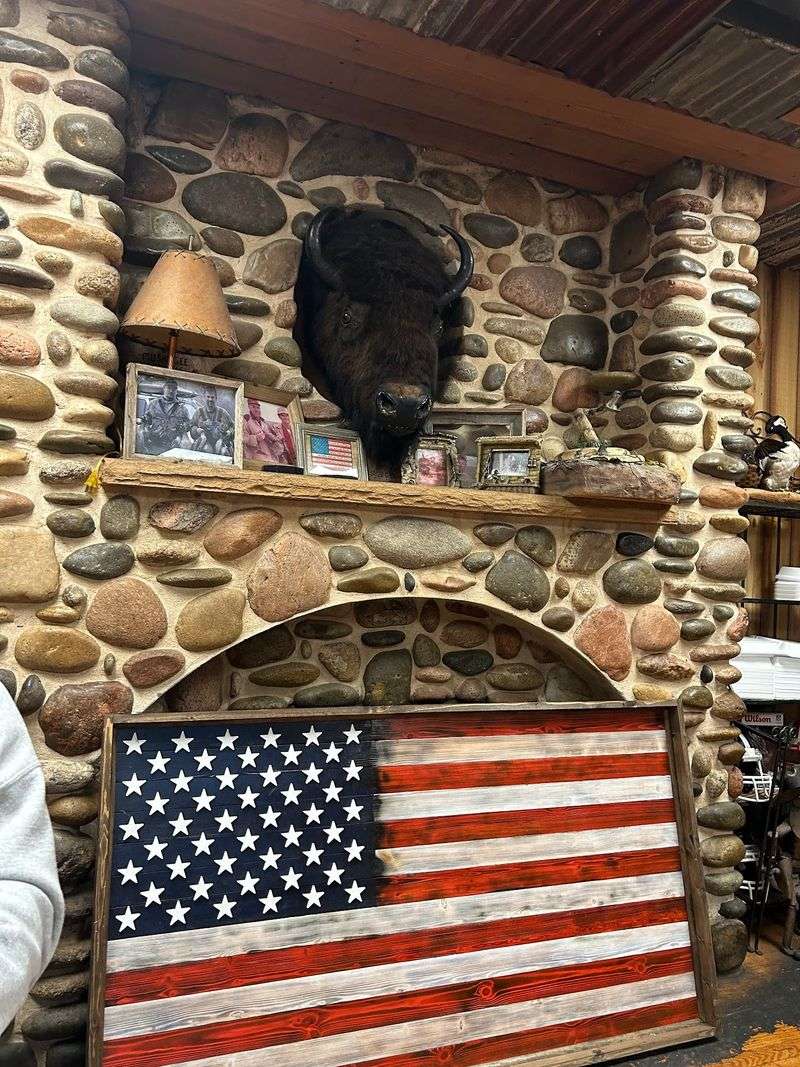 Rustic Barn-Tin Dining Room With Real Character