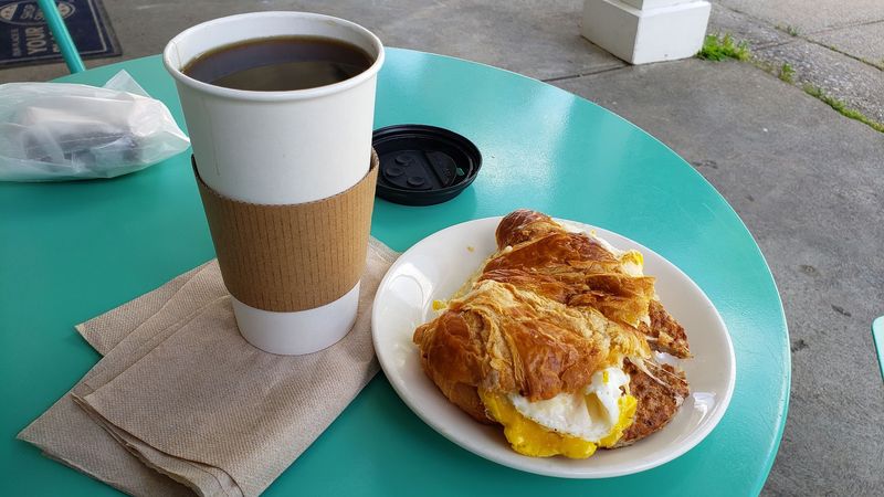 Breakfast Sandwiches Built On Flaky Foundations