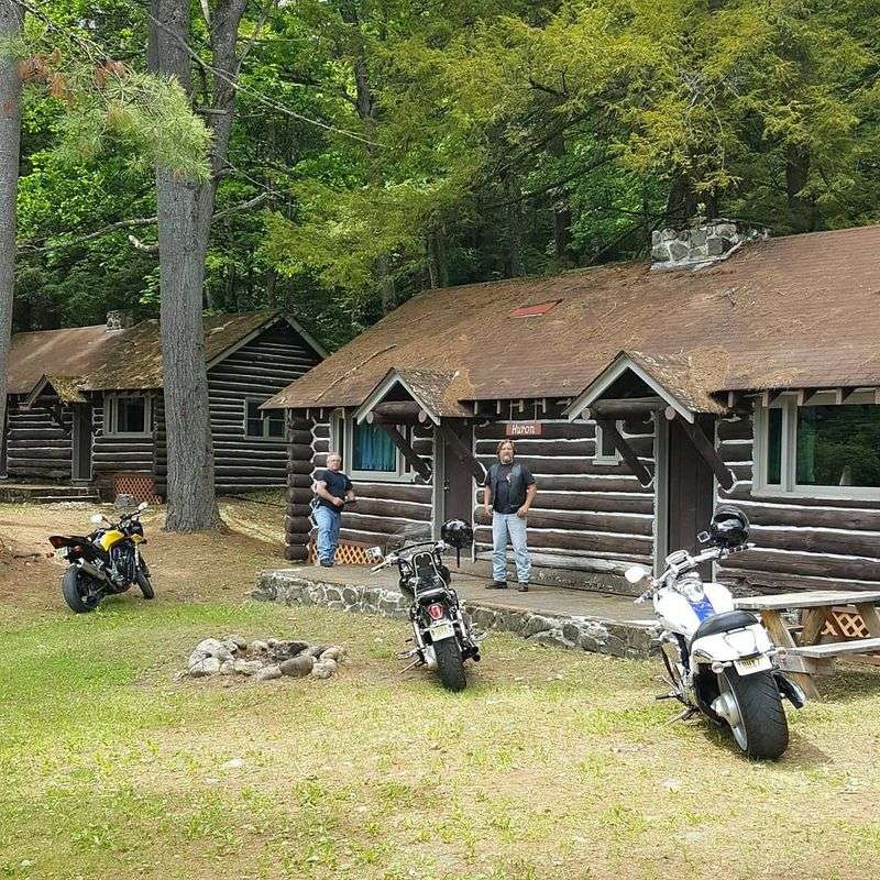 Log Cabins On The Property