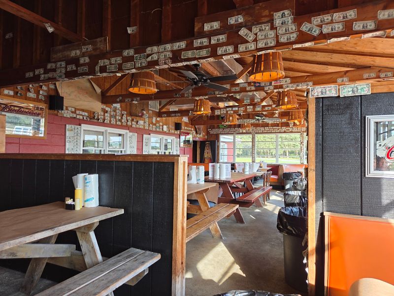 Brown Paper Tables And Wooden Beams