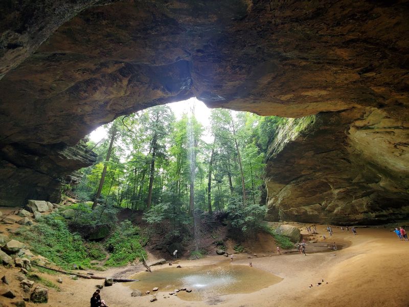 Ash Cave, South Bloomingville, OH