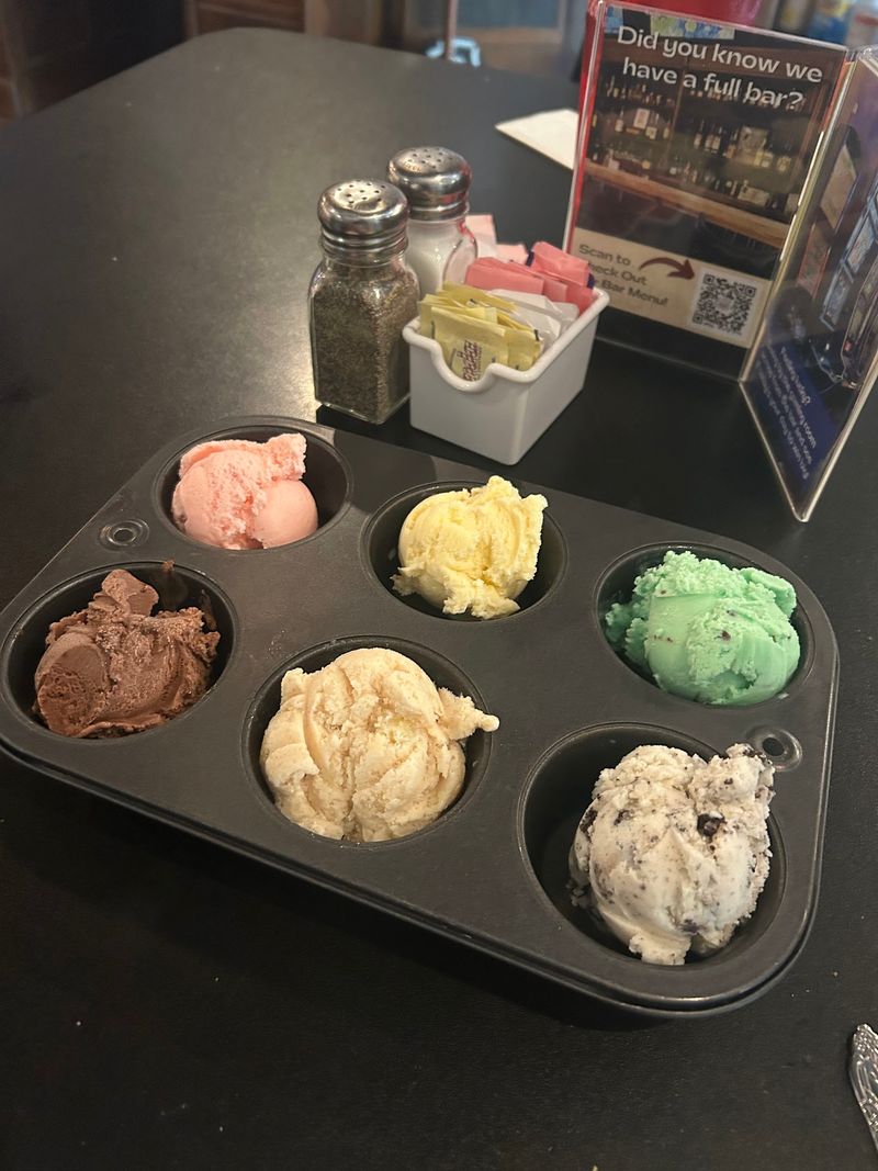 Six Scoops On A Tasting Tray