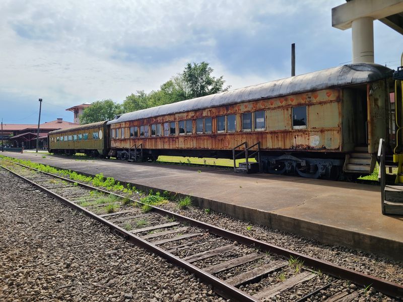 Watching Real Trains Roll By