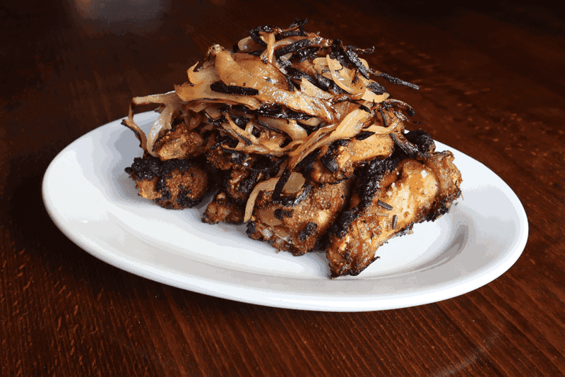 Wings And Other Coal-Kissed Starters