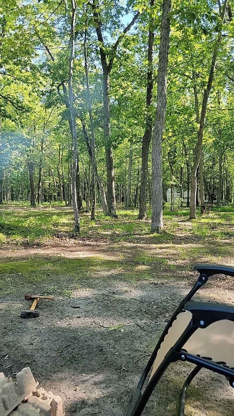 Linde's Rustic Campground, Manistee, MI