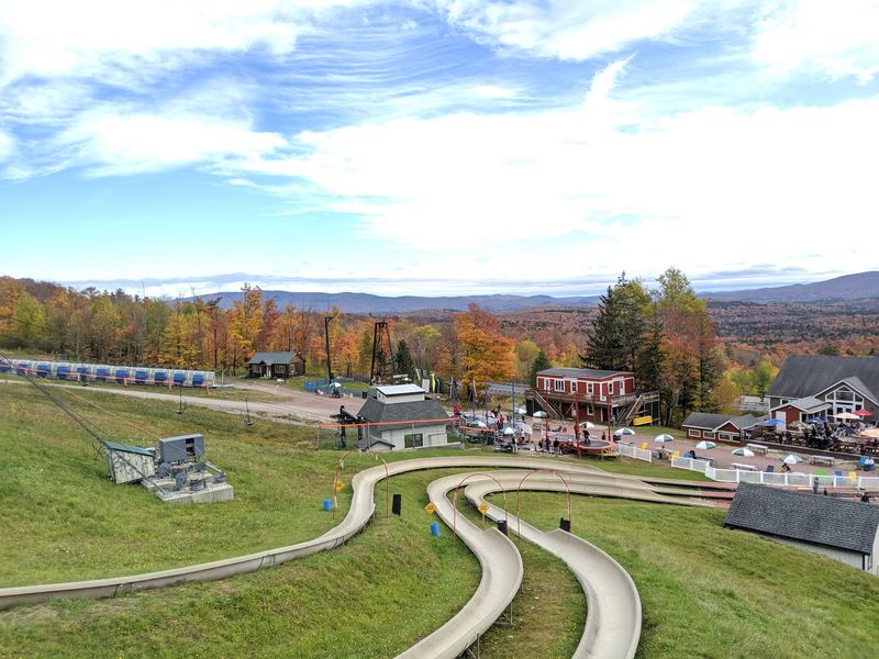Summer Turns The Ski Hill Into A Playground