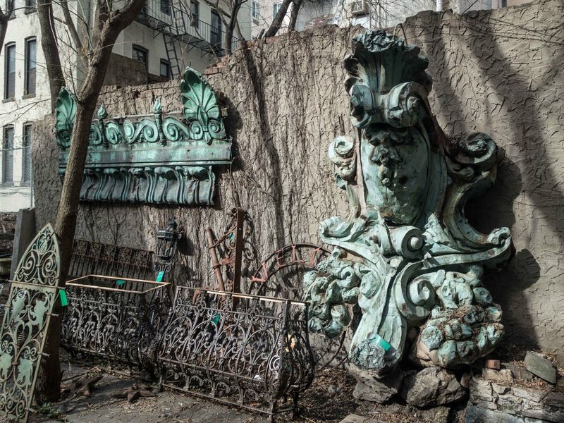 Stone Giants In The Back Yard