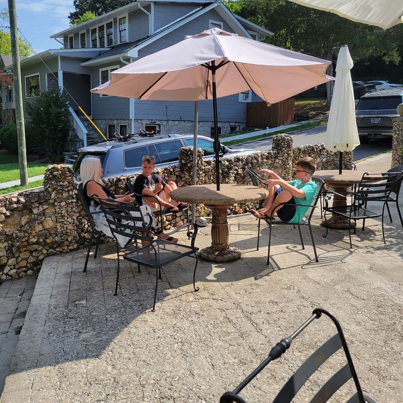 Porch Tables And Patio Mornings