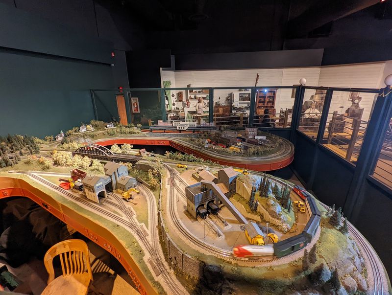 Indoor Galleries Packed With Tractors And Trains