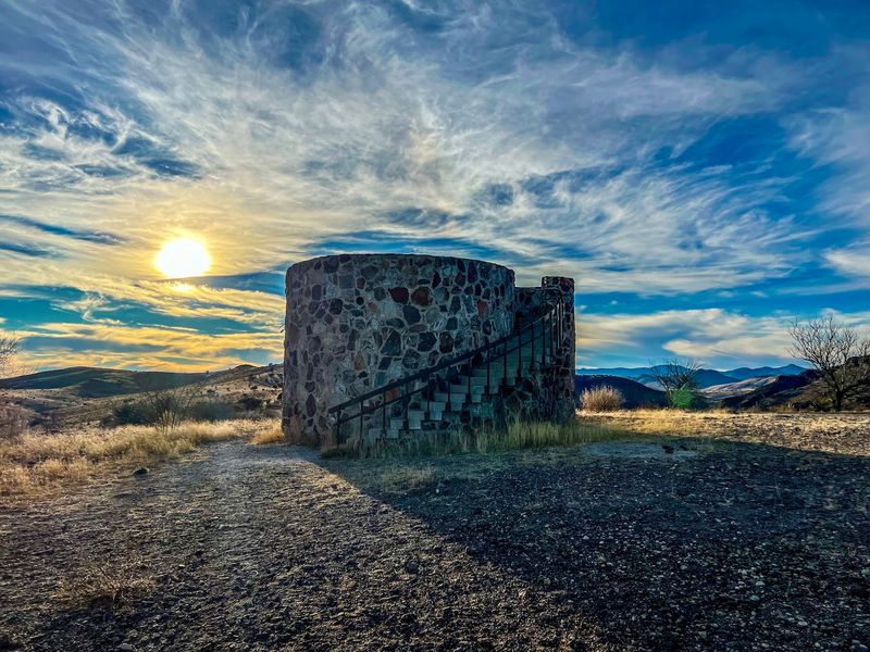 Mountain Trails And Pueblo Walls