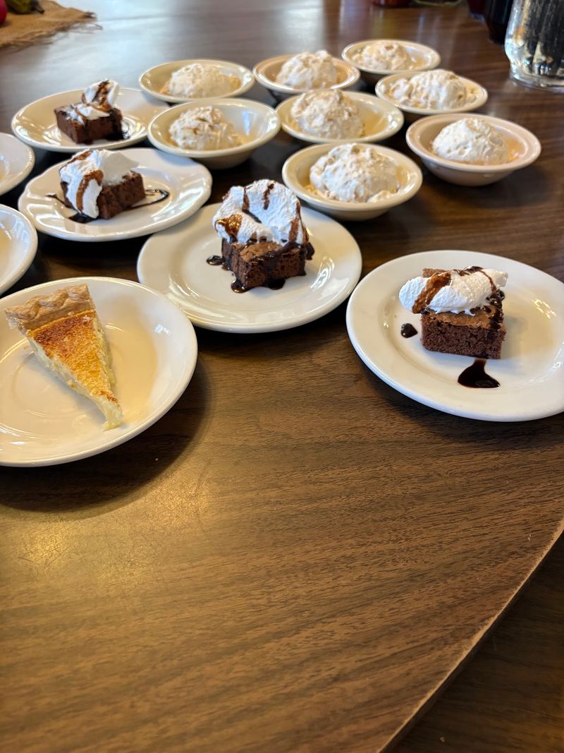 Dessert Arrives Before You Think You Have Room