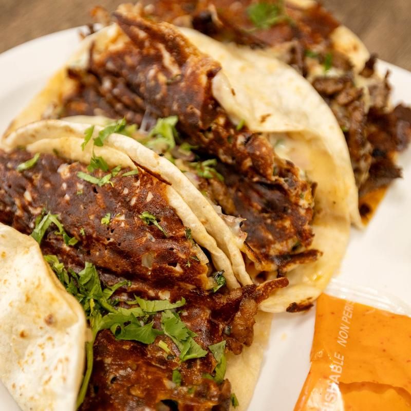 Birria Tacos With Consomé On The Side