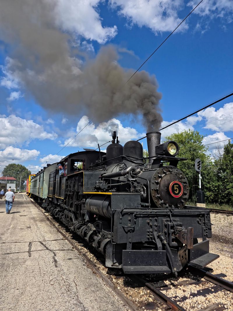 Steam Whistles and Diesel Muscle on the Main Line