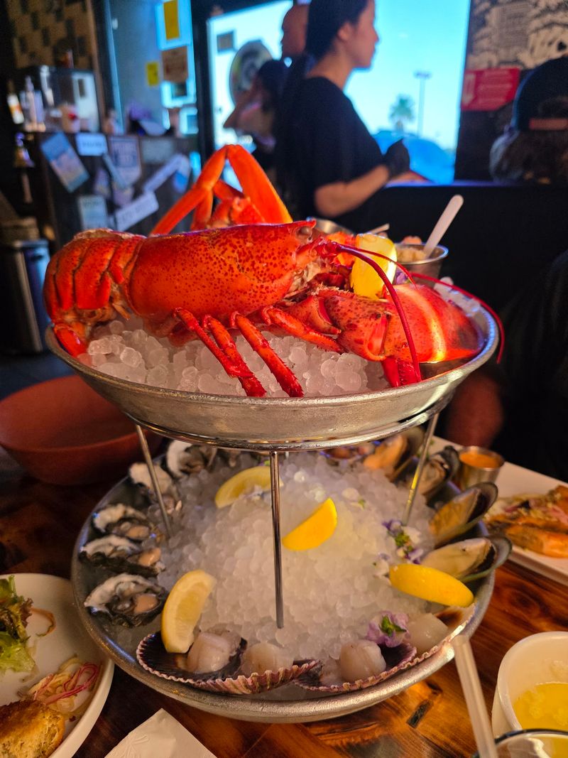 Big Plates For Hungry Seafood Lovers