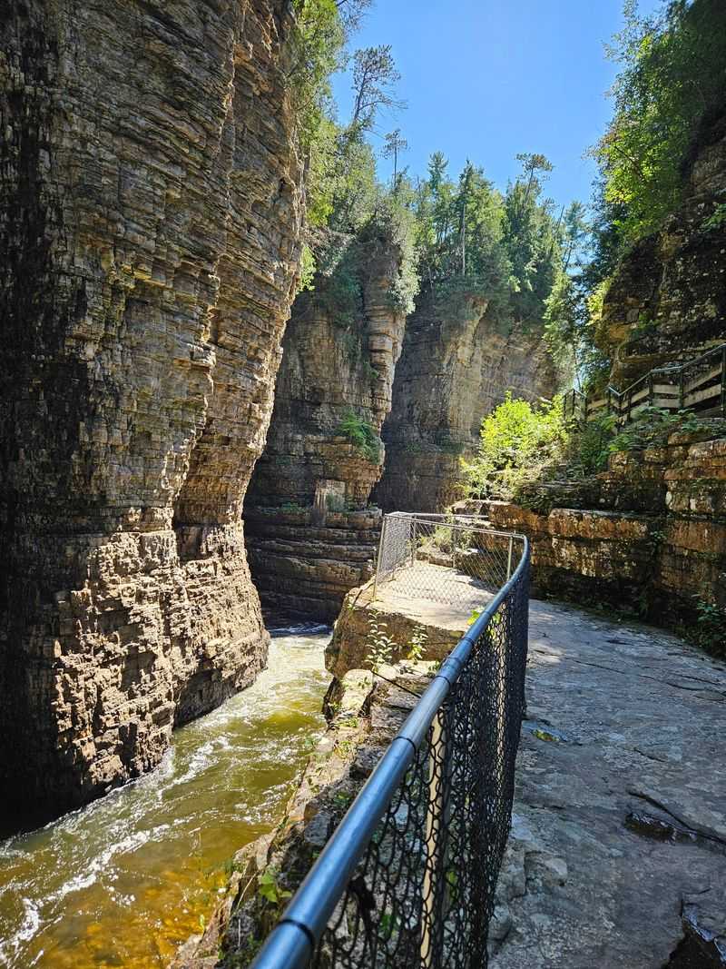 A Sandstone Corridor Carved By Patient Water