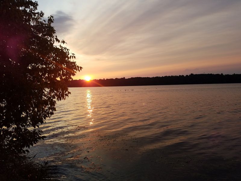 River Bluffs And Red Maples In Menomonie