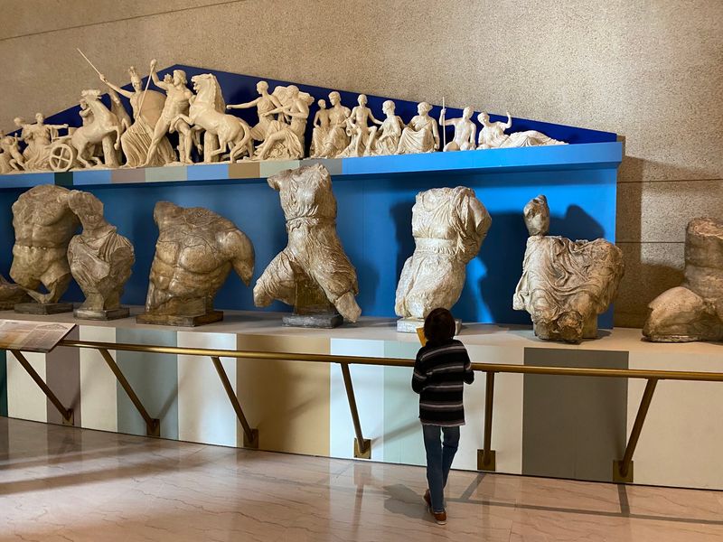 Plaster Casts Of The Parthenon Marbles