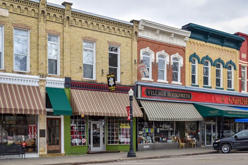 Classic Storefront Charm On A Historic Downtown Street
