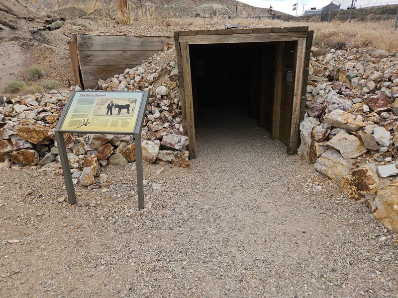 A Steel Viewing Cage Above a 500-Foot Stope