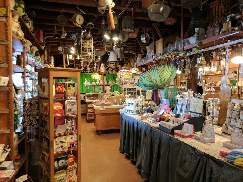 Antiques Hanging From Every Rafter