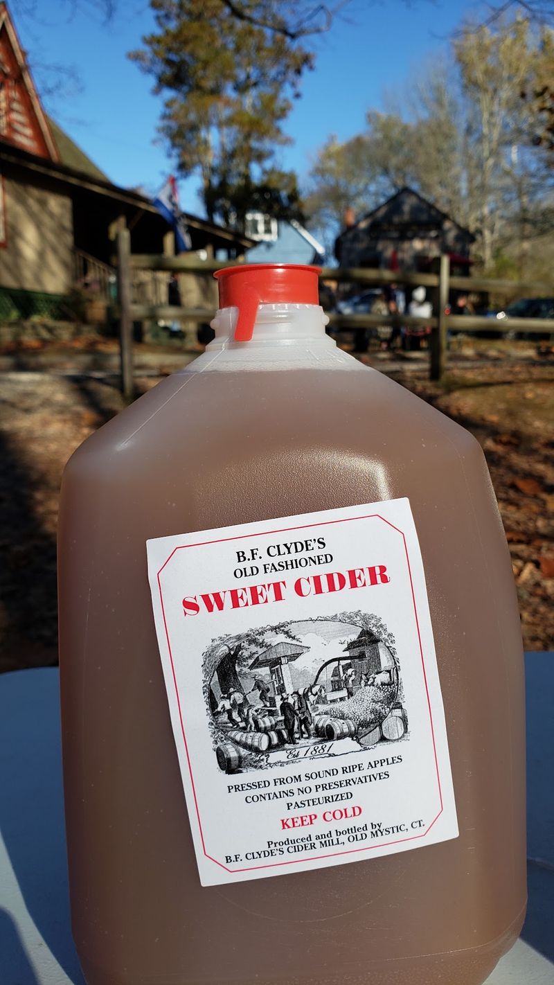 Fresh Pressed Cider By The Glass Or Gallon