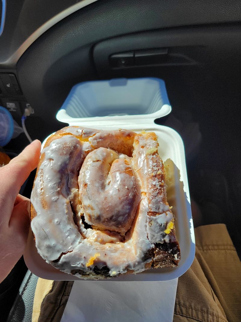 A Cinnamon Roll That Doubles As Your Whole Morning Meal