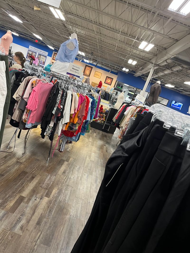 Clothing Racks Sorted From Small Through 6X